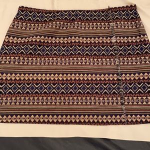 CATO Awesome tribal print fabric skirt (OLCC)